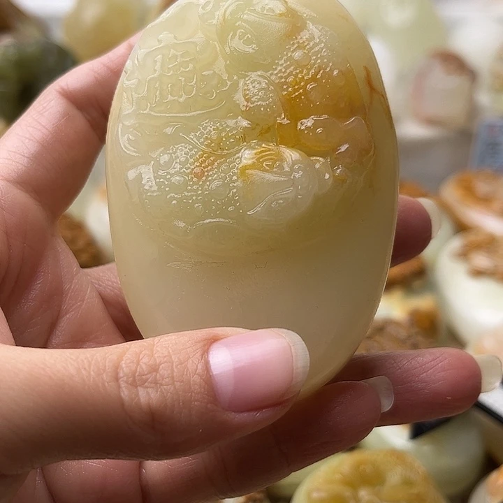 石材古青石不退换金蟾