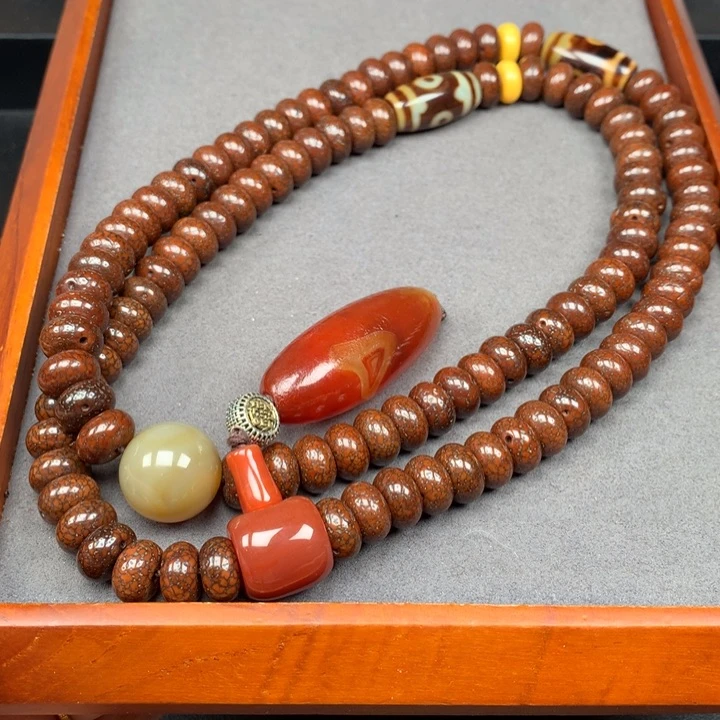 星月菩提吊坠青****排星月