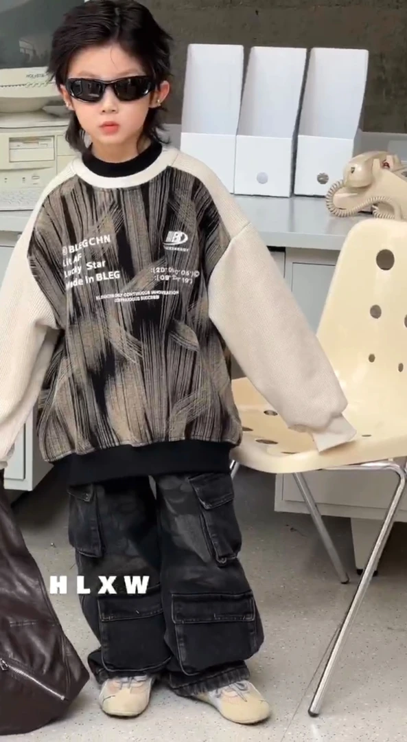 清货儿童男童加厚卫衣秋冬款一绒绒