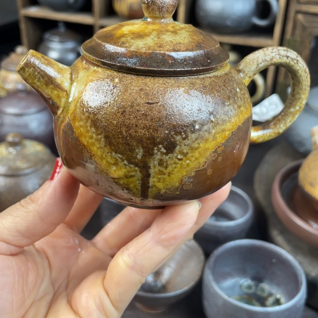 柴烧茶器主人壶壶