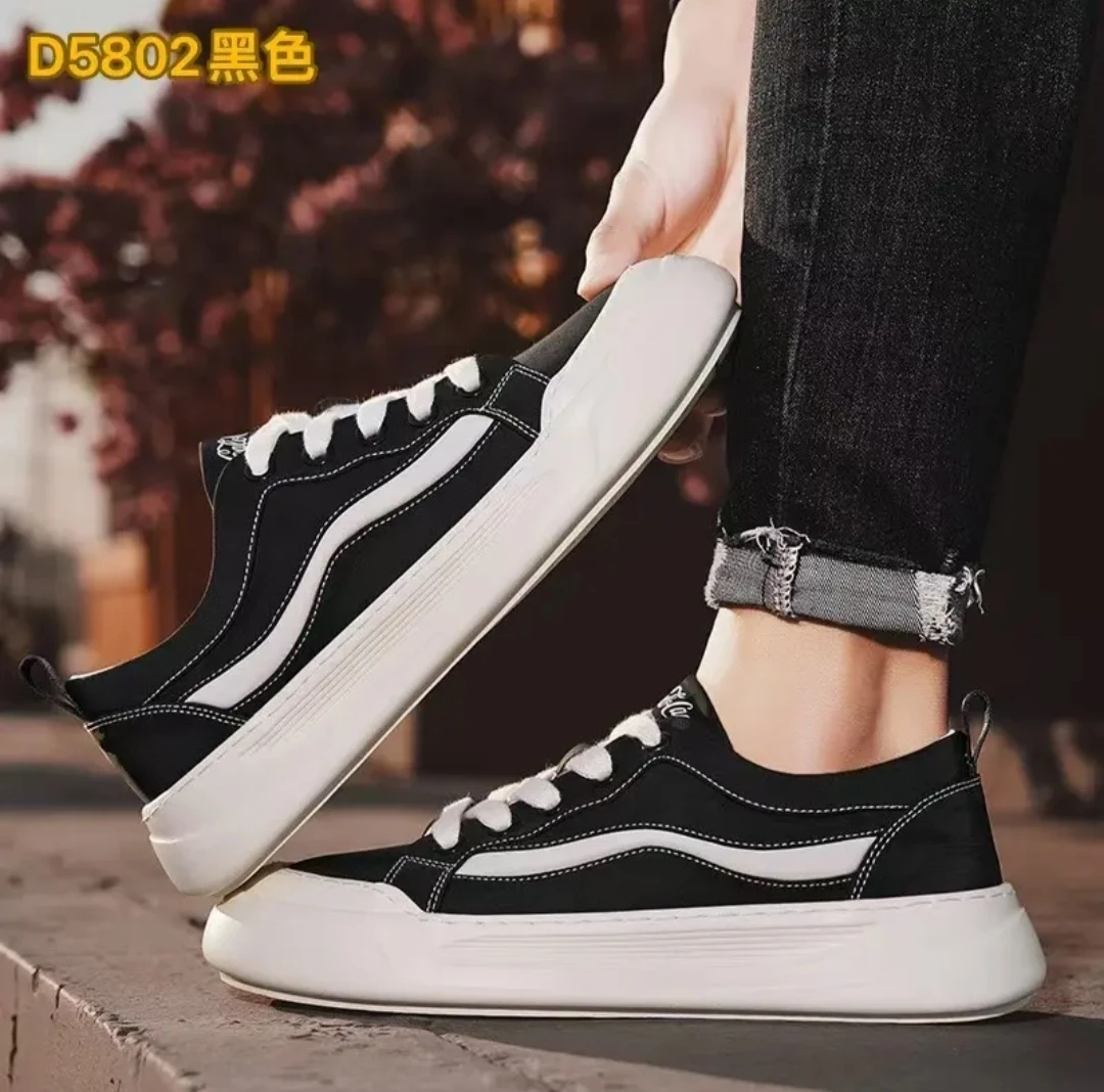 【爆款推荐】春夏新款冰丝布时尚休闲透气百搭潮流男鞋 5802