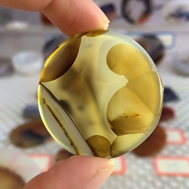 玛瑙/玉髓合金颈饰