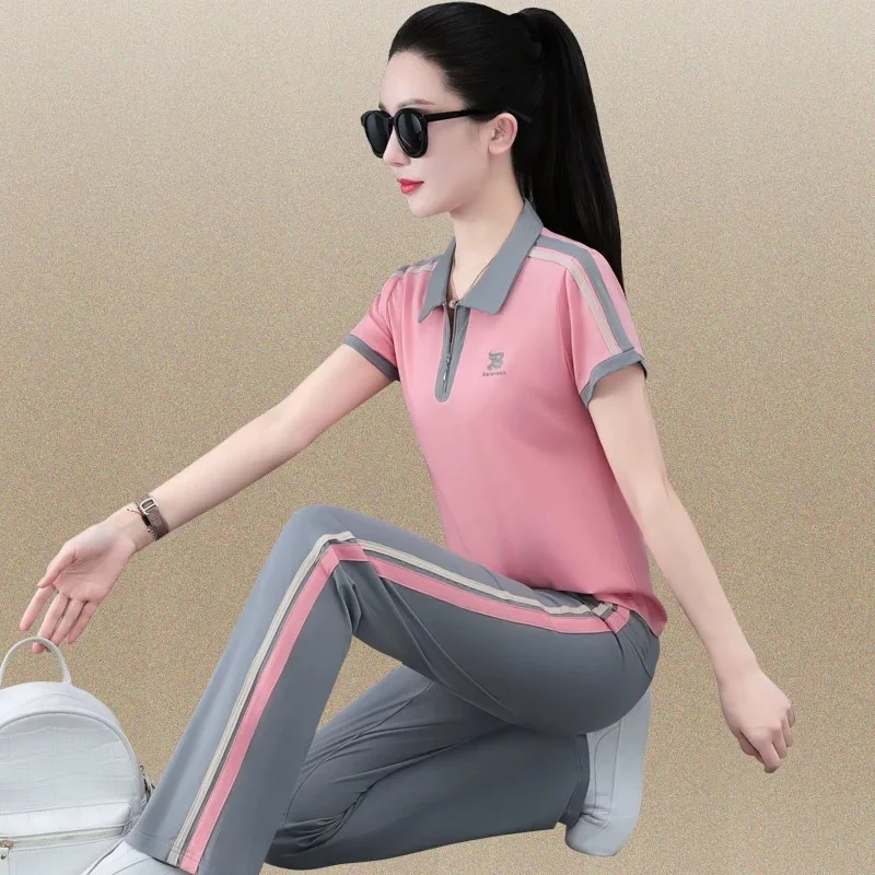 【5号链接501-575请当场截图】断码春夏时尚运动宽松显瘦套装