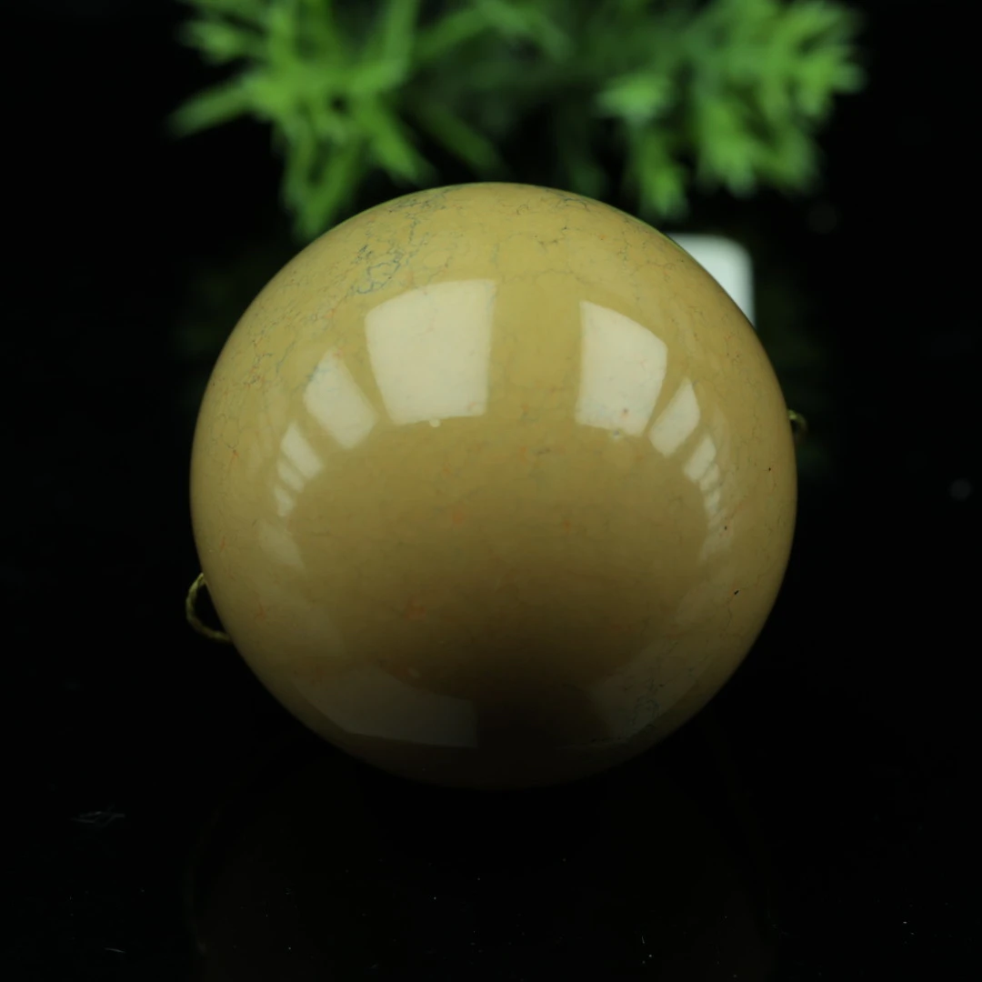 原矿纯天然绿松石精品大圆珠