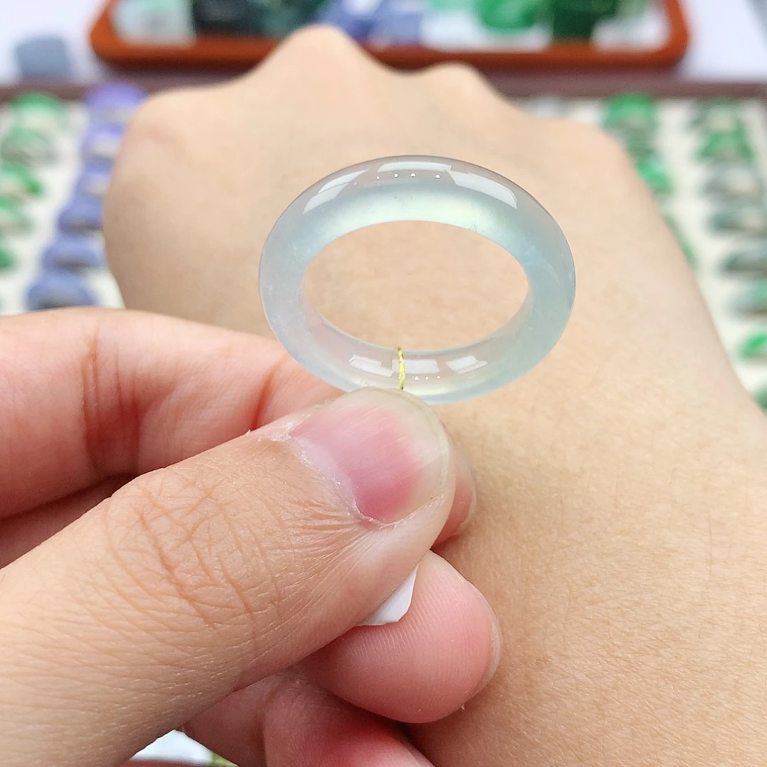 未镶嵌戒指翡翠19号