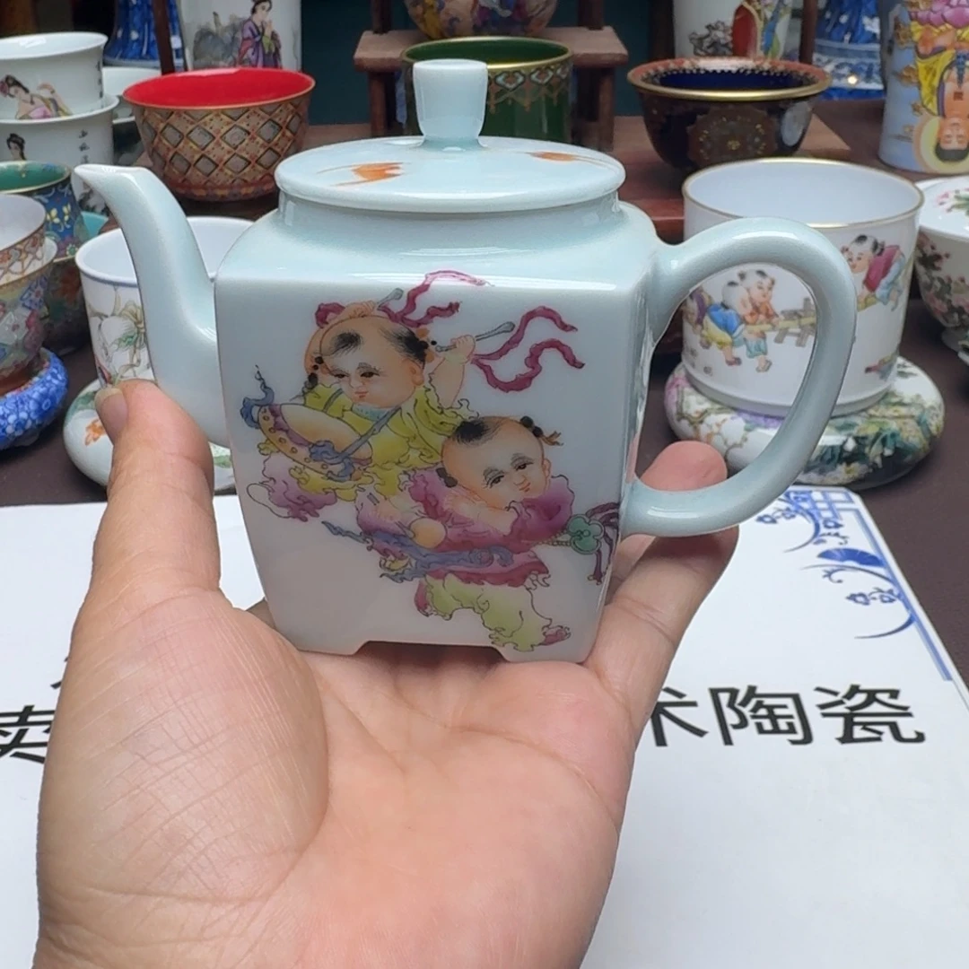 S***L景德镇手工手绘展示