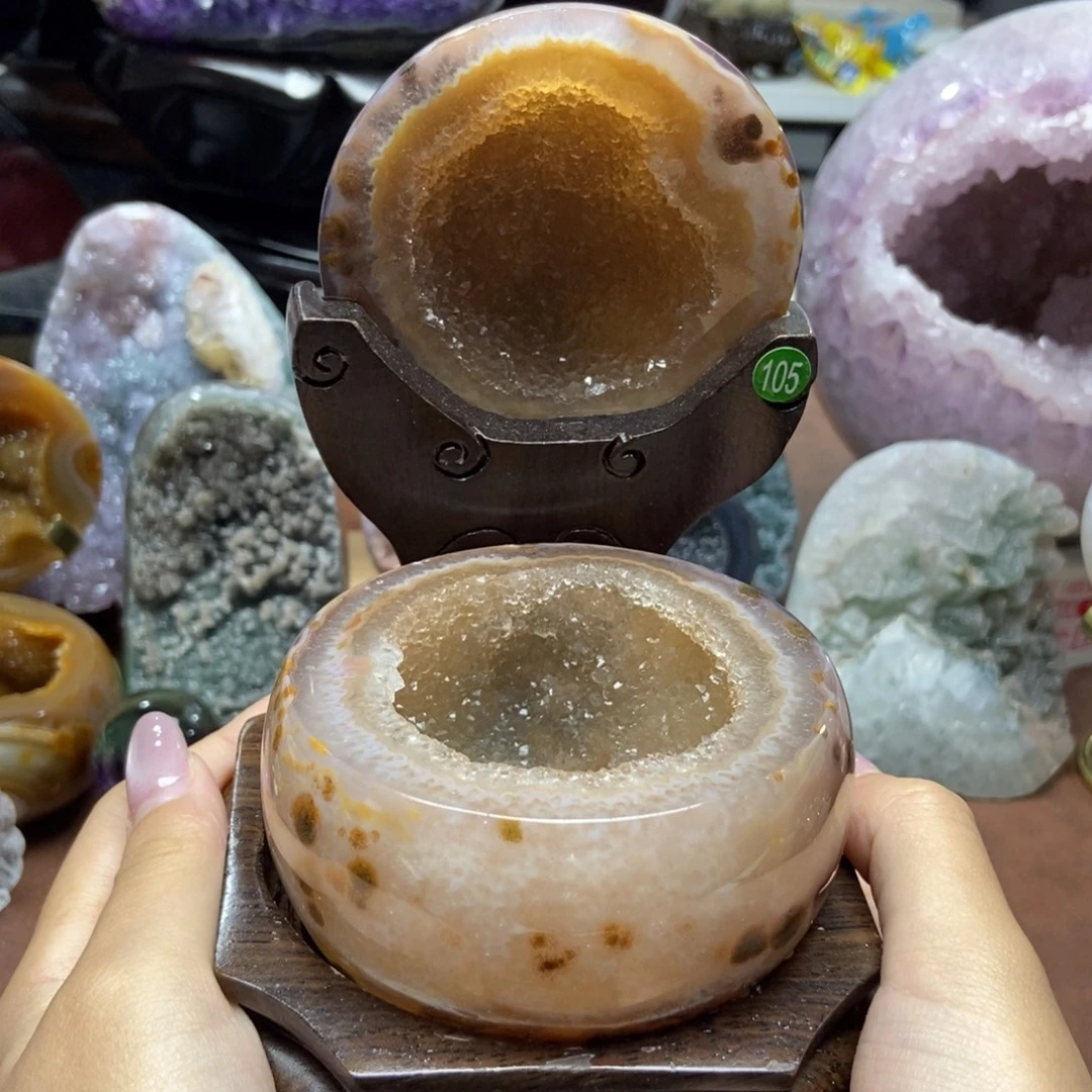 紫晶未镶嵌摆件水晶