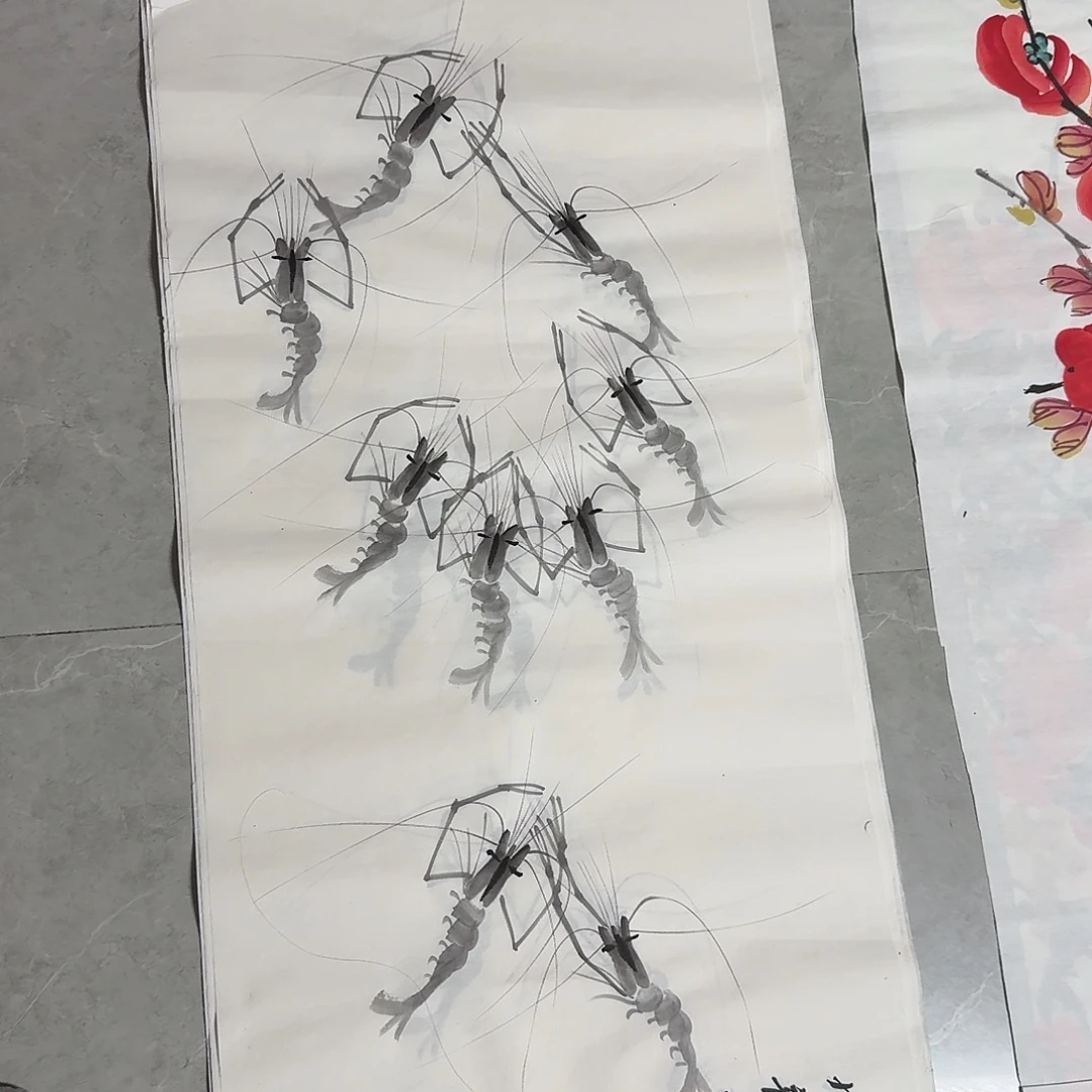 国画100x50九龙祥瑞