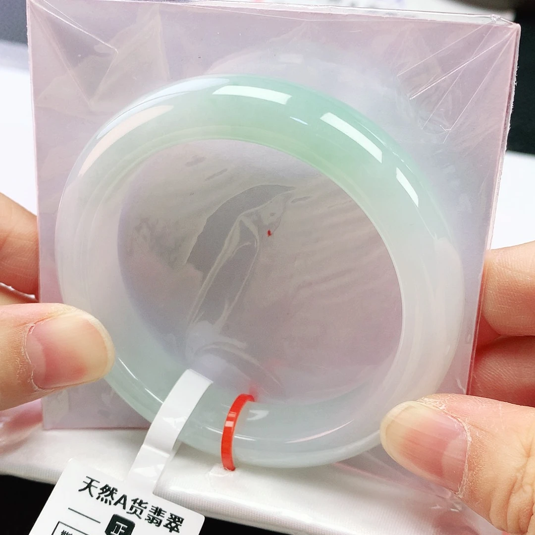 未镶嵌手镯翡翠53圈