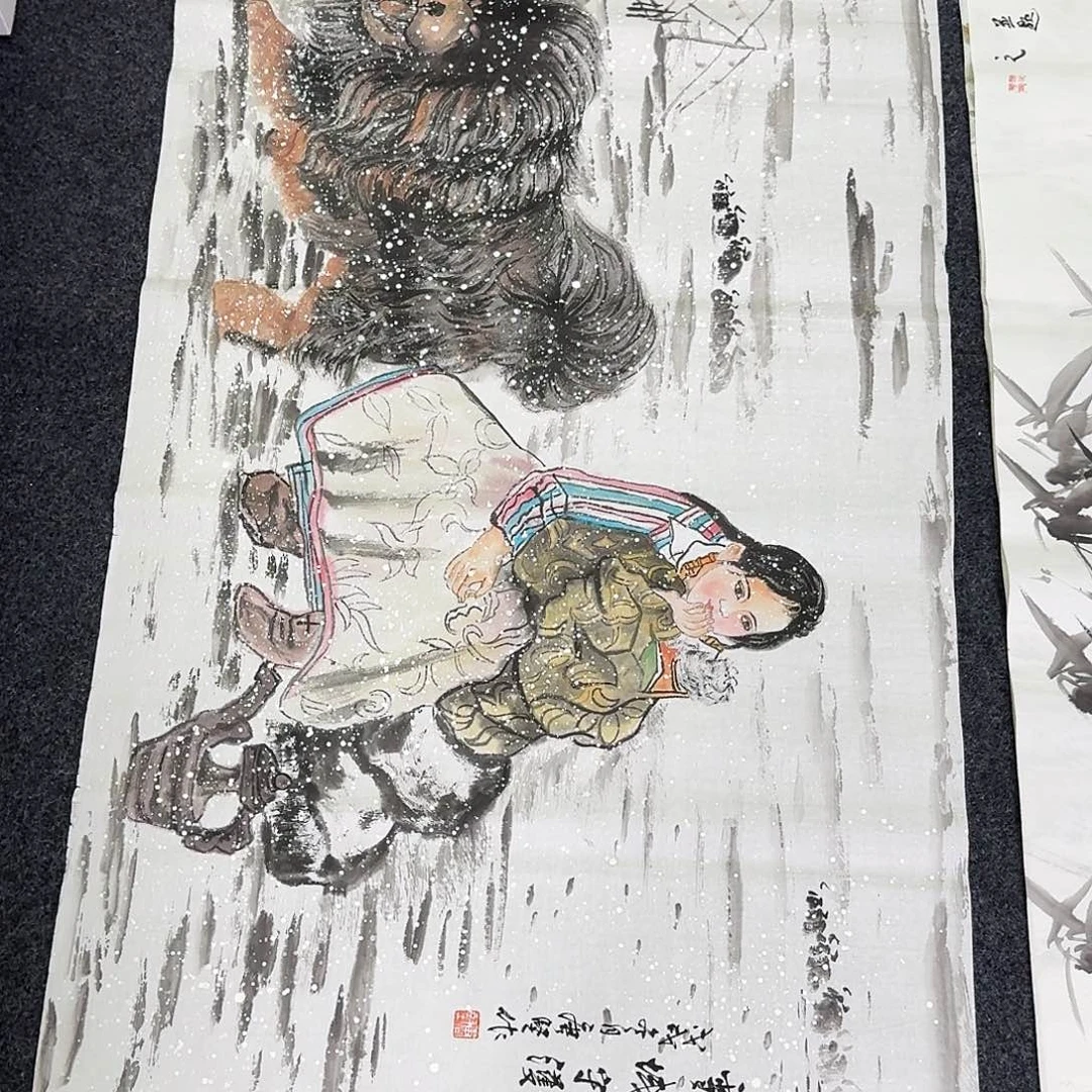 纯手绘的好年画作品