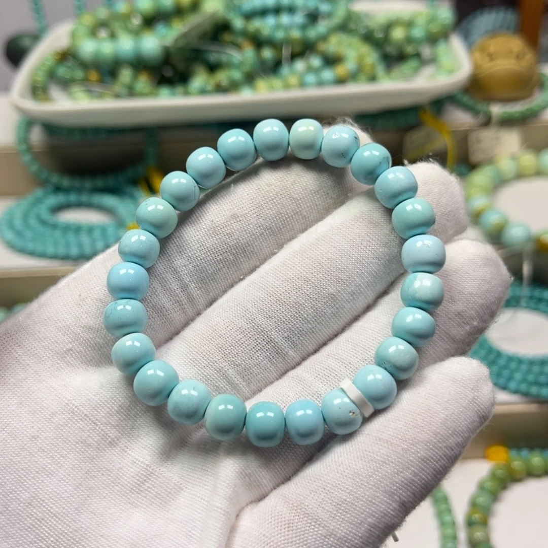 绿松石未镶嵌手链