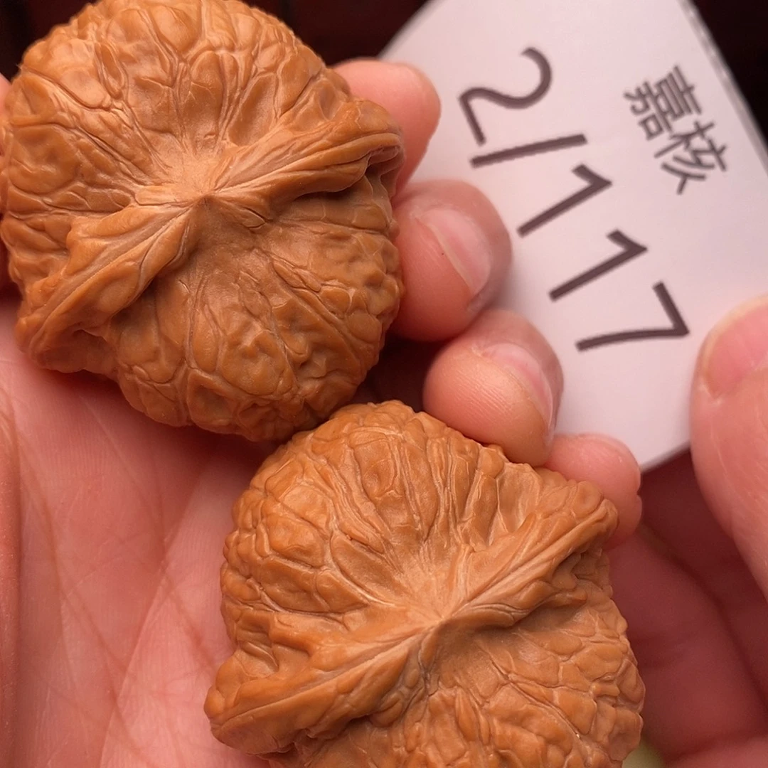 文玩核桃把件41南瓜墩