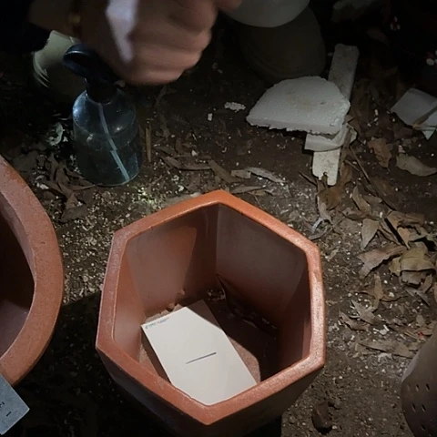 紫砂如意六方小号1