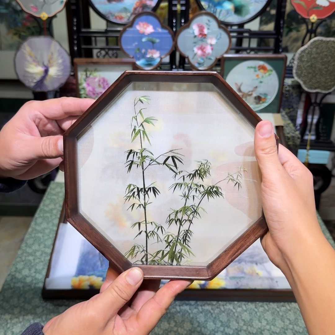 刺绣手工苏绣工艺制作技艺精湛