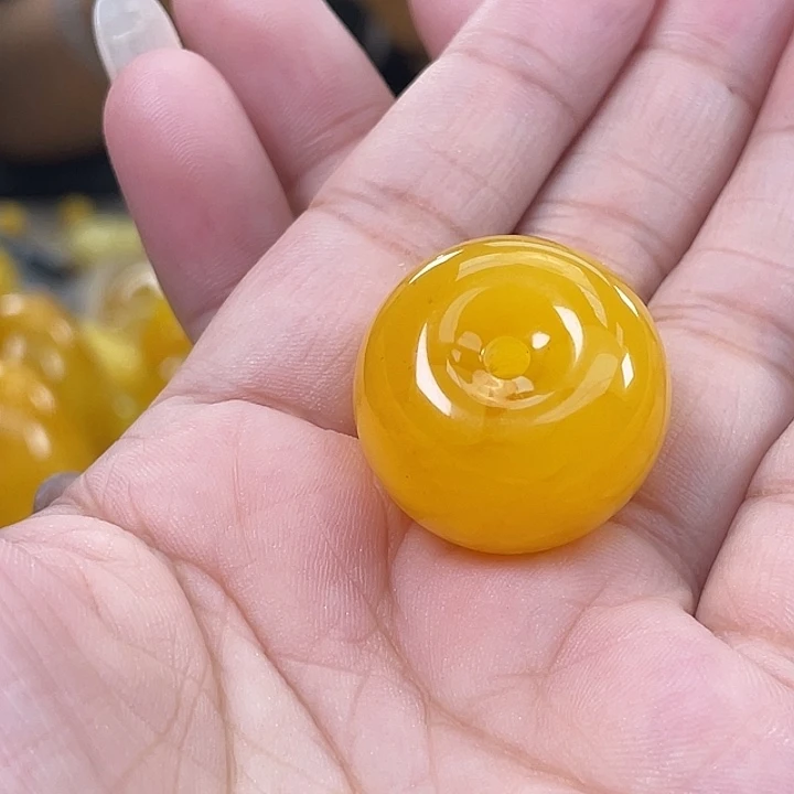 琥珀未镶嵌珠宝奇石微瑕h10