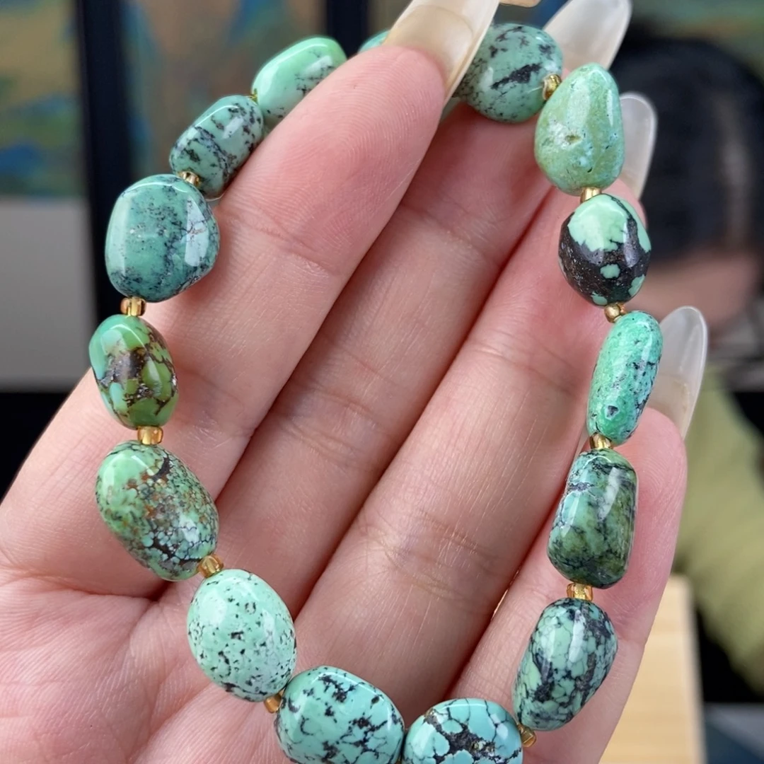 未镶嵌绿松石珠宝奇石