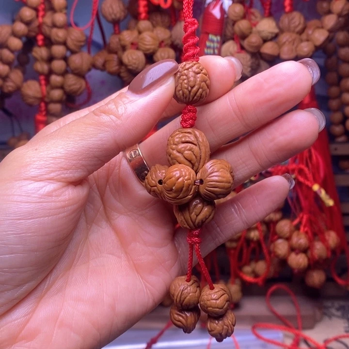 吊坠桃核龙纹桃枭