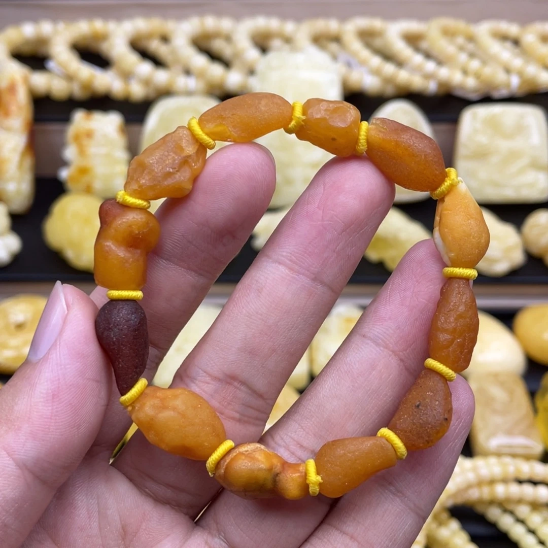 裸石琥珀未镶嵌琥珀蜜蜡