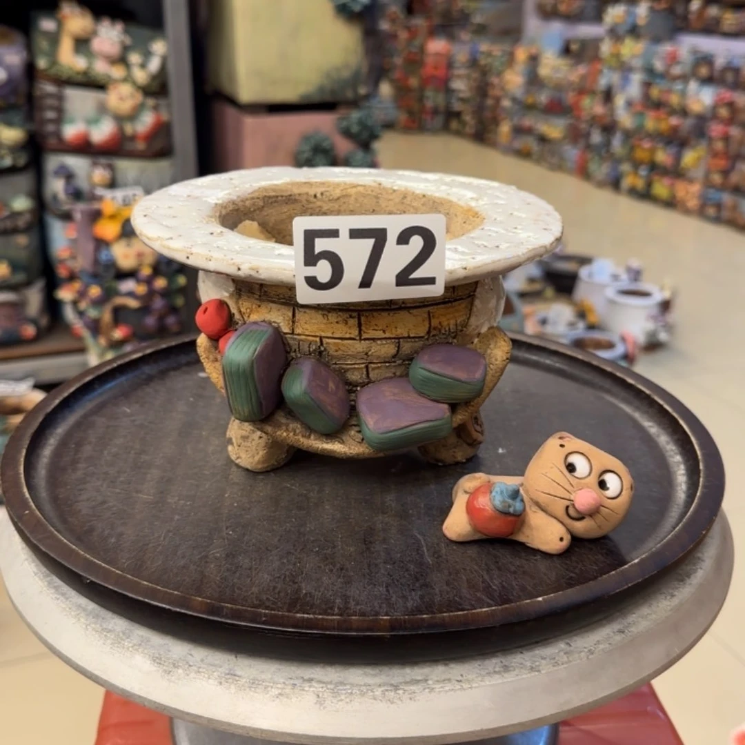 【闪购商品】粗陶手捏