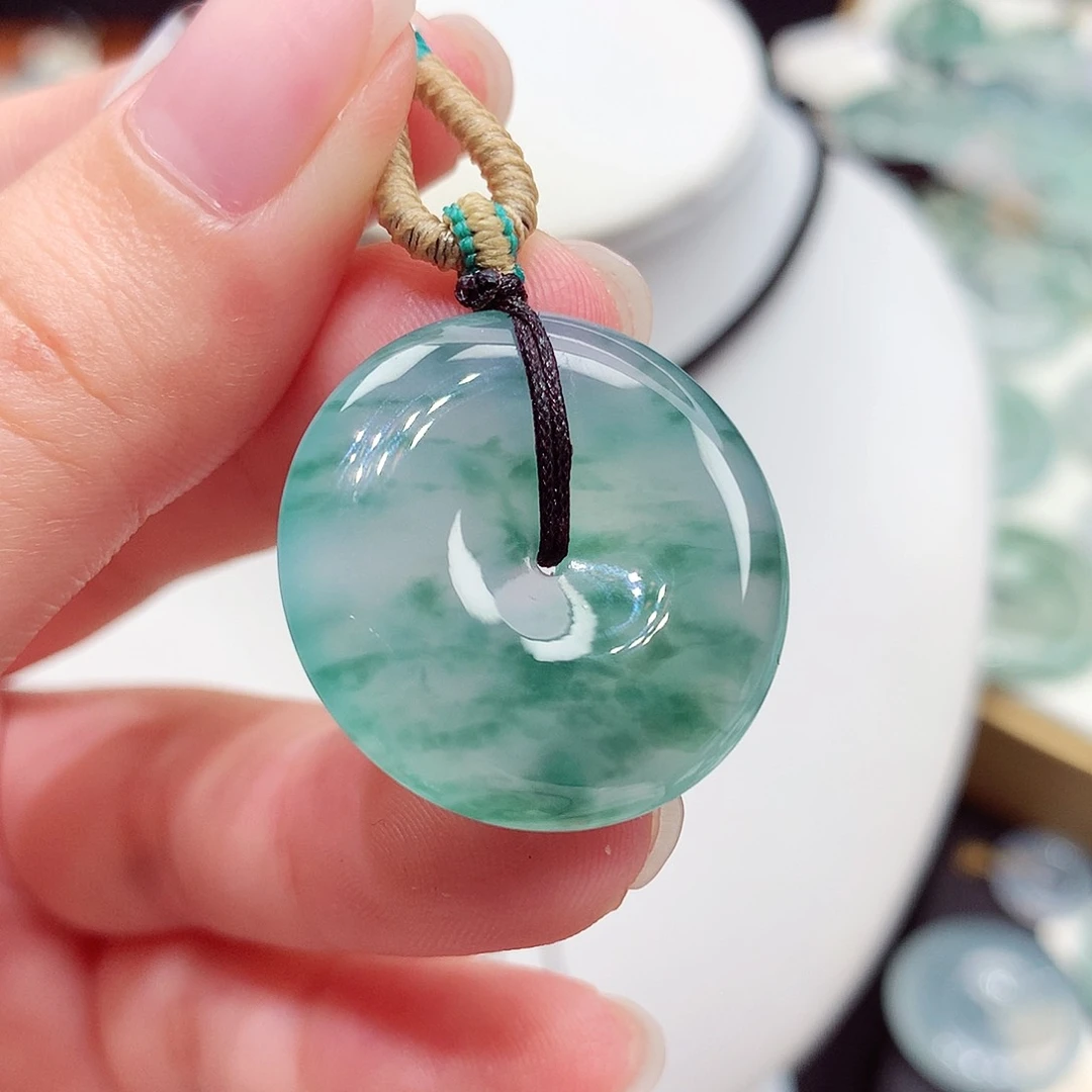 颈饰未镶嵌翡翠翡翠61，25.3/5.3