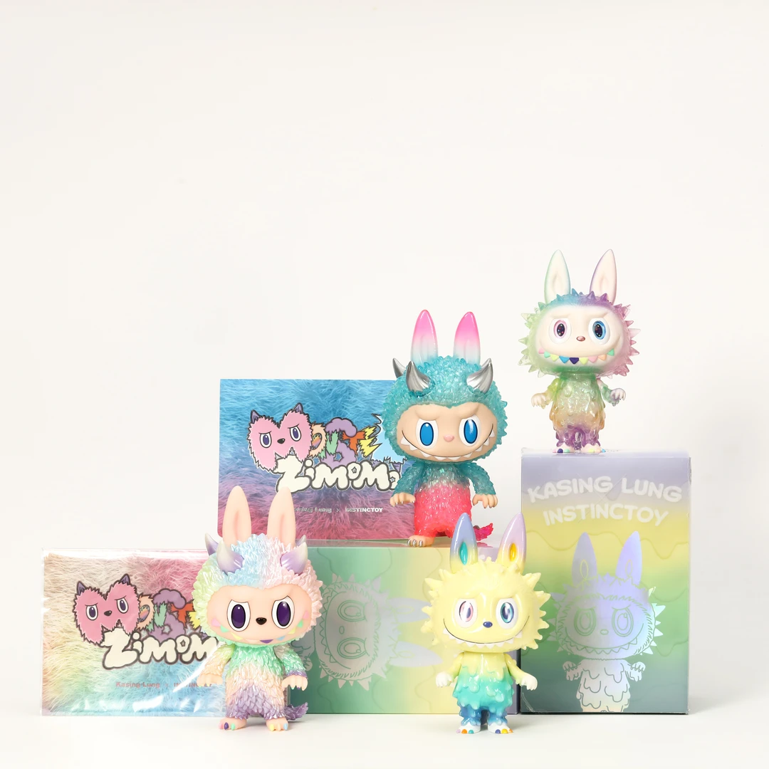 19 龙家升作品 大久保四只全齐（一组四件）【LABUBU5潮玩拍卖】