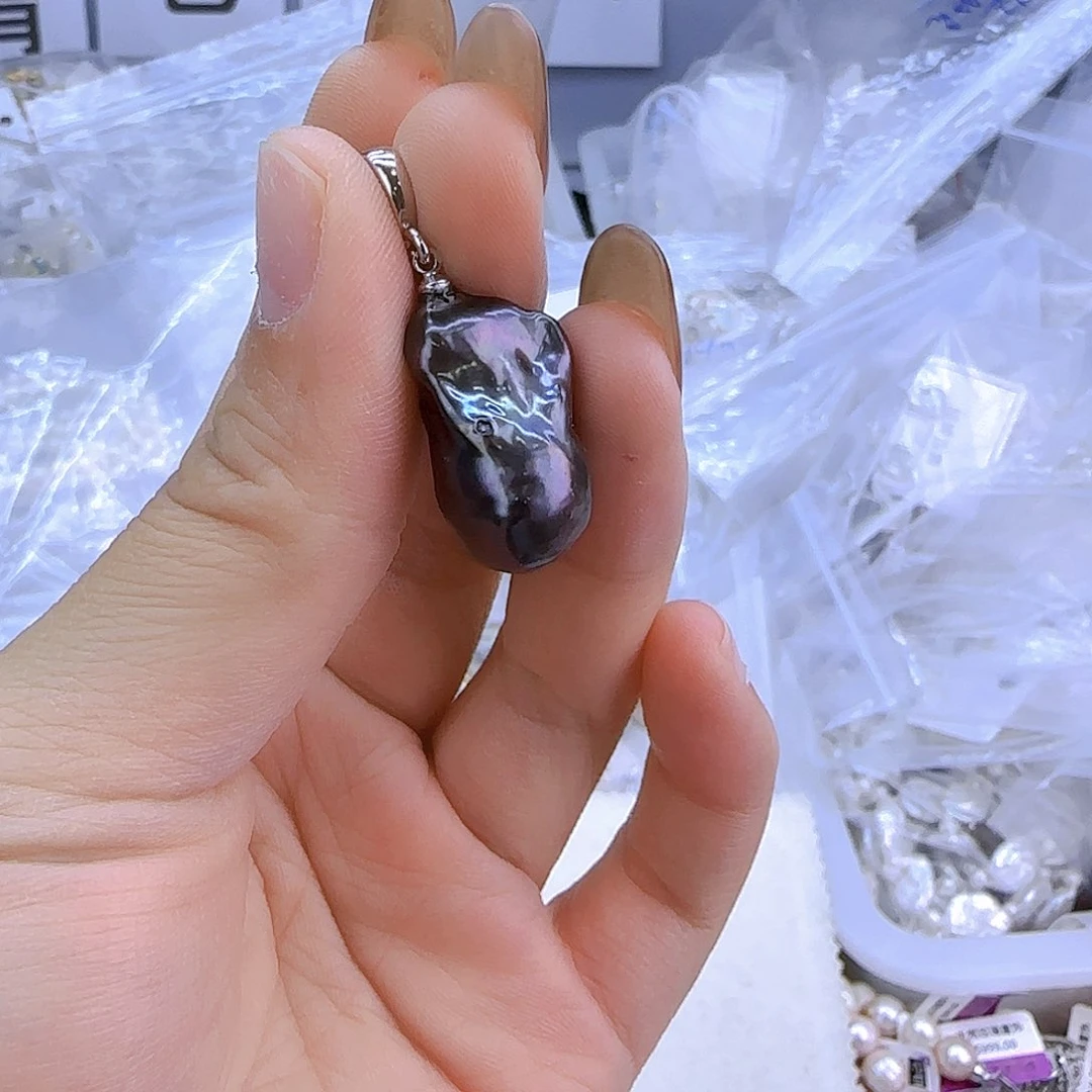 未镶嵌项链定制多样性发货发其一607淡水珍珠