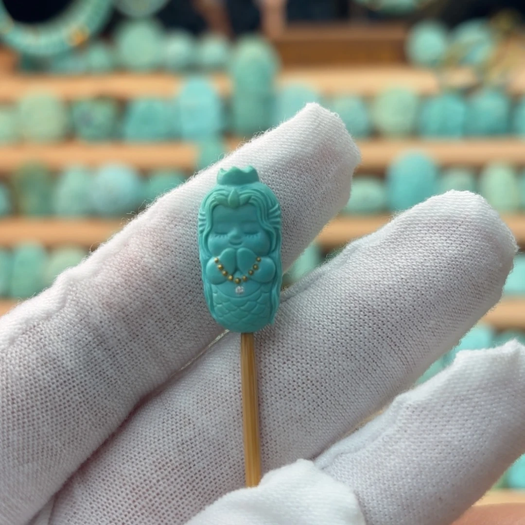 绿松石未镶嵌配饰