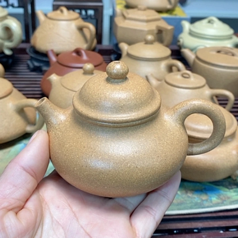 【闪购商品】紫砂茶壶黄金段半手工
