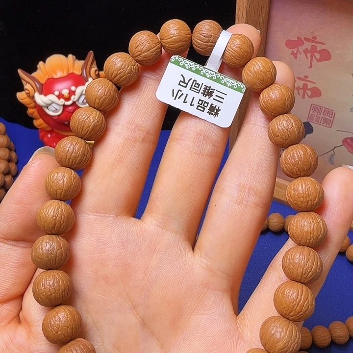 多***善吊坠猴头核桃凤羽
