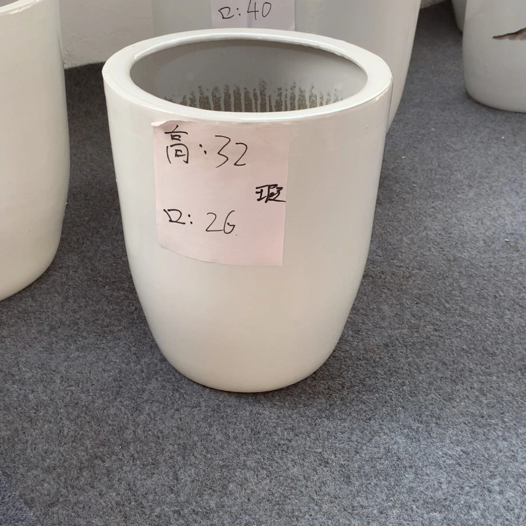 高温陶瓷花盆微瑕