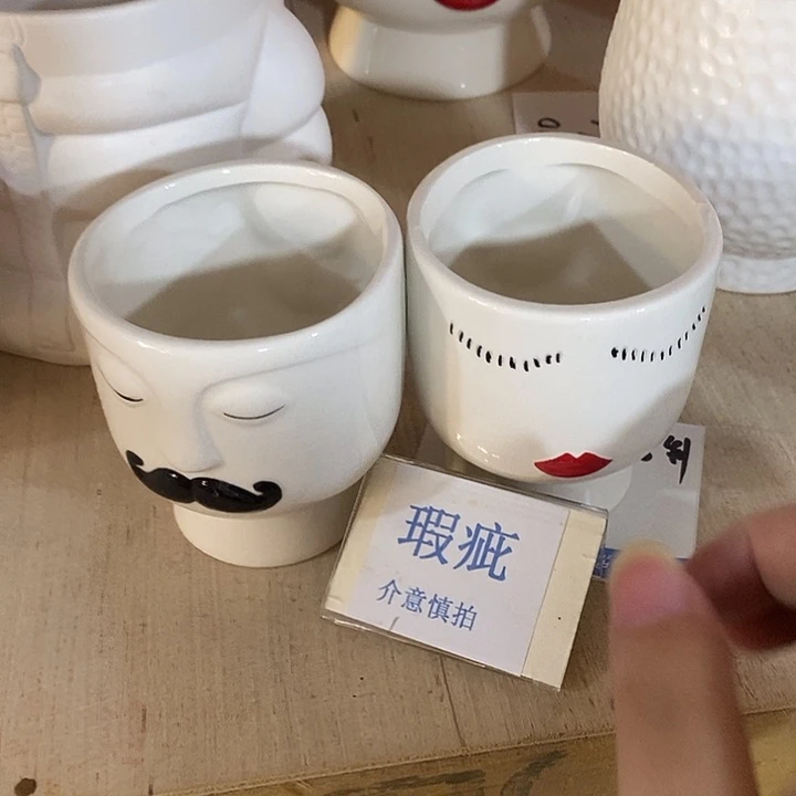 紫砂花盆水培瑕疵盆无孔