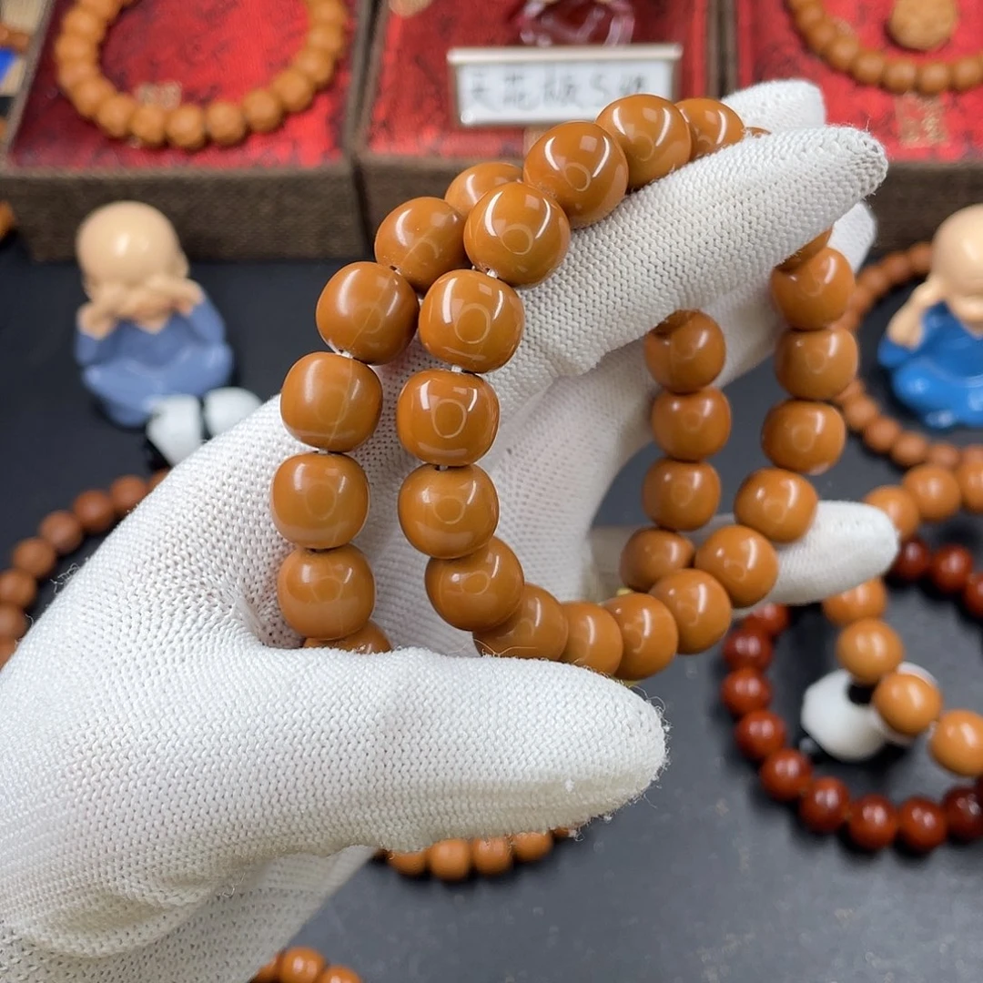 猴头核桃手串A***生12.7龙炎S