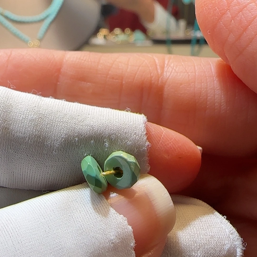 绿松石未镶嵌手绳