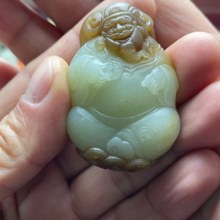 和田玉（糖玉）未镶嵌挂件