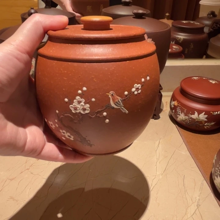 紫砂茶叶罐茶叶罐