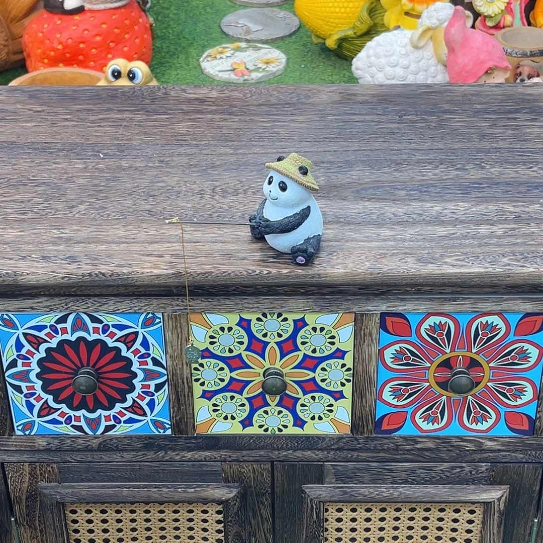 红陶花园庭院摆件