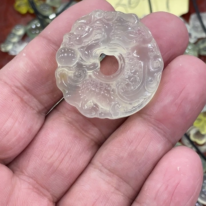 蛇纹石玉合金颈饰