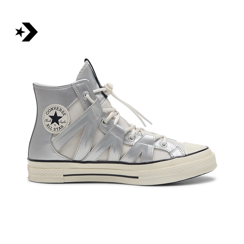 【流光风】匡威未来银CHUCK70透气网眼高帮休闲板鞋A15187C