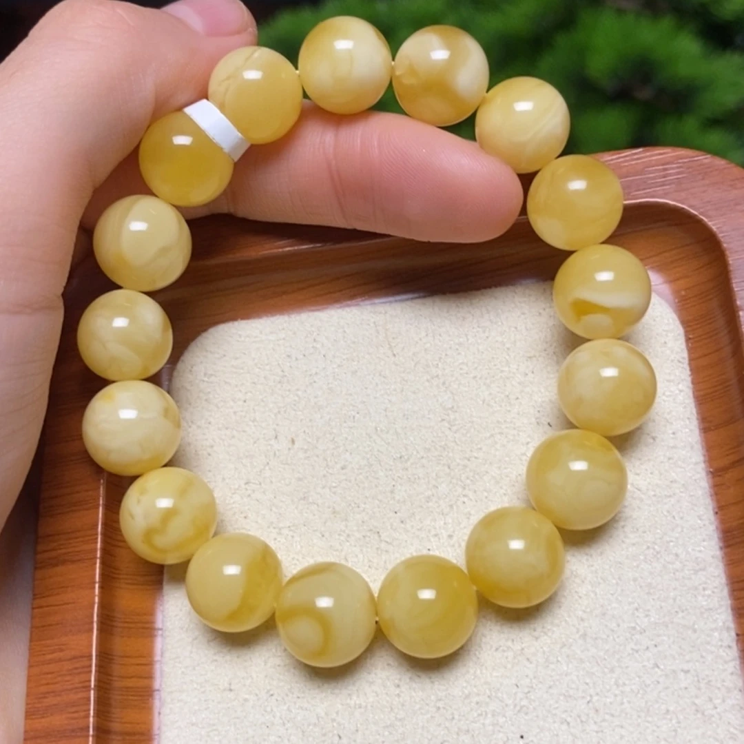 【闪购商品】手链蜜蜡未镶嵌忠***己手串