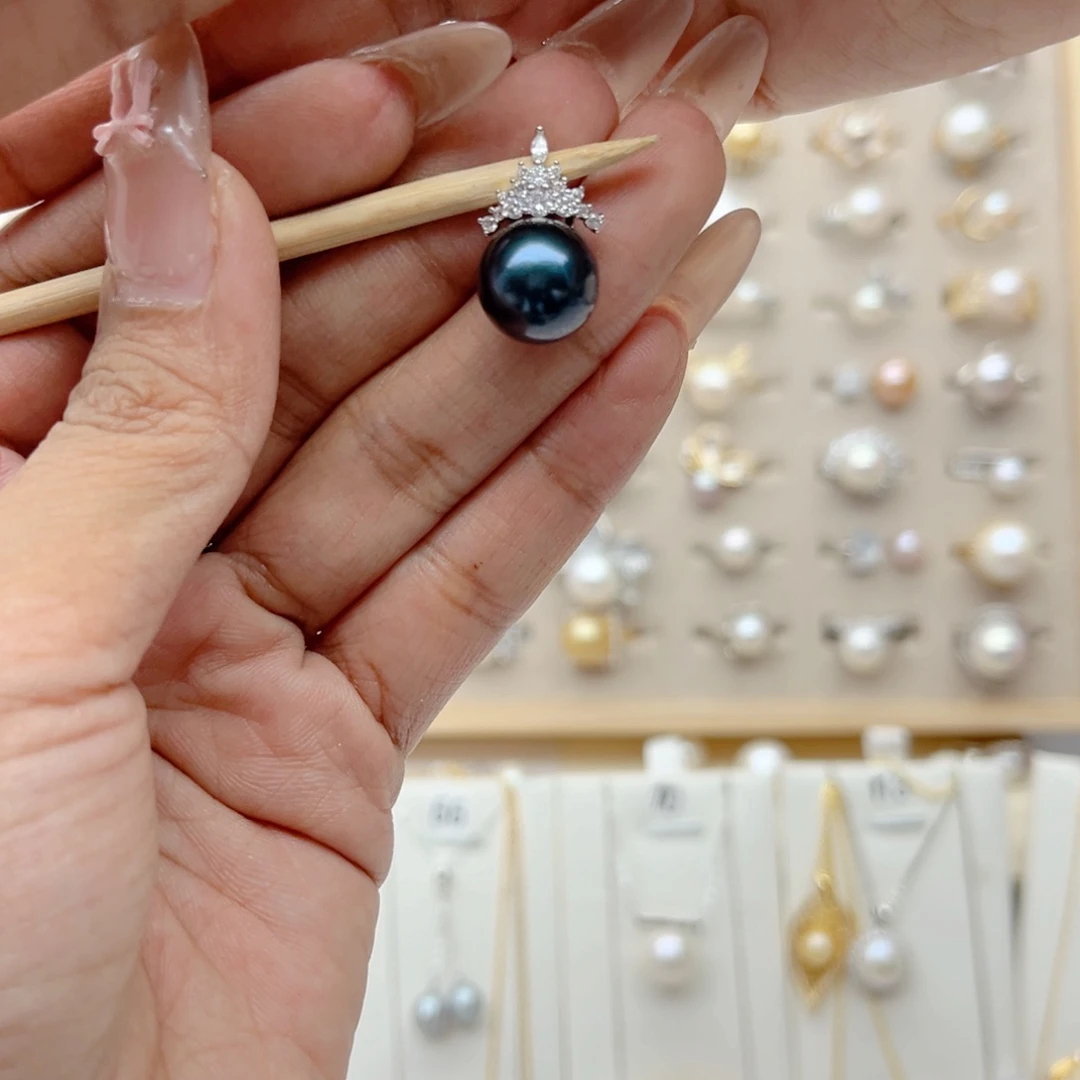 T***n戒指合金淡水珍珠