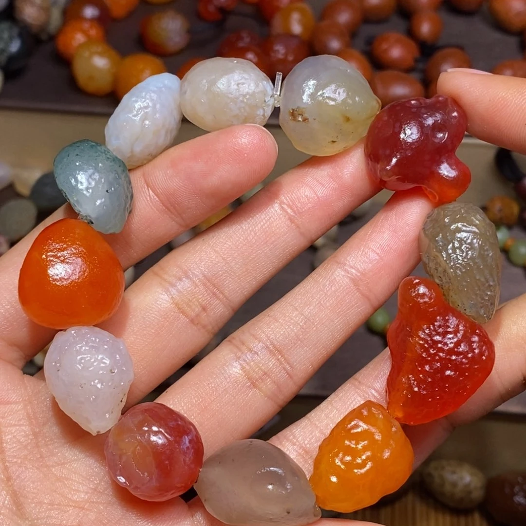 玛瑙/玉髓未镶嵌珠宝半成品