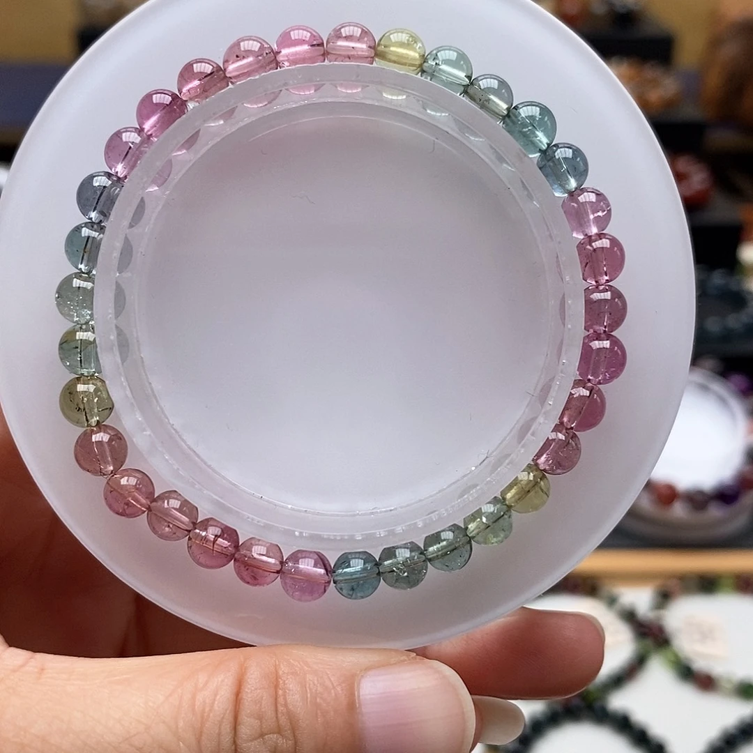 未镶嵌手链碧玺手链