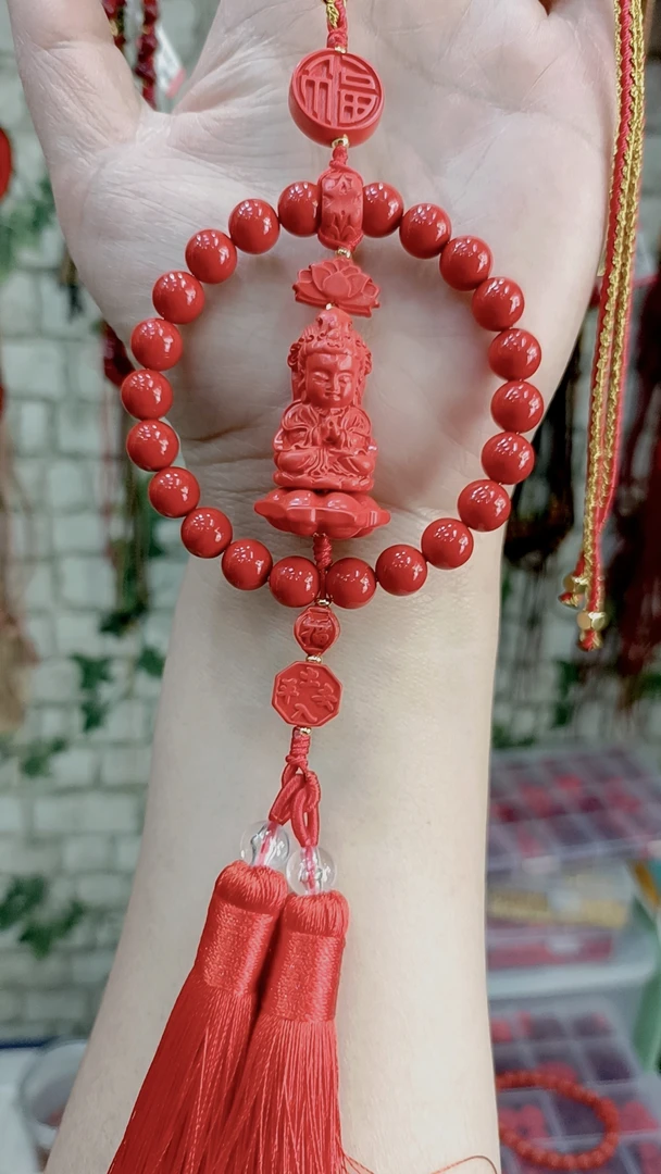 非金属树脂吊坠 小观音车挂饰品吊坠挂件