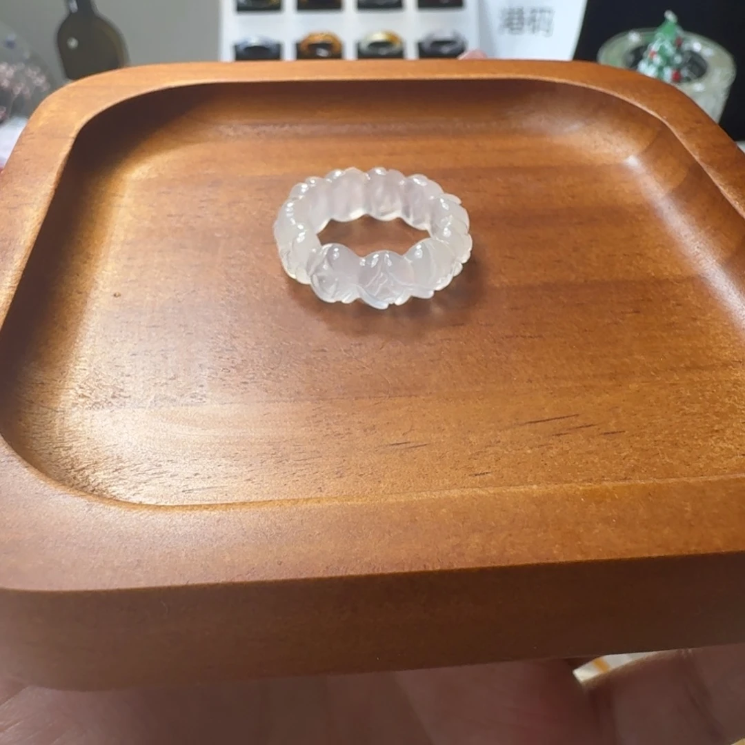 未镶嵌戒指玛瑙/玉髓663港14