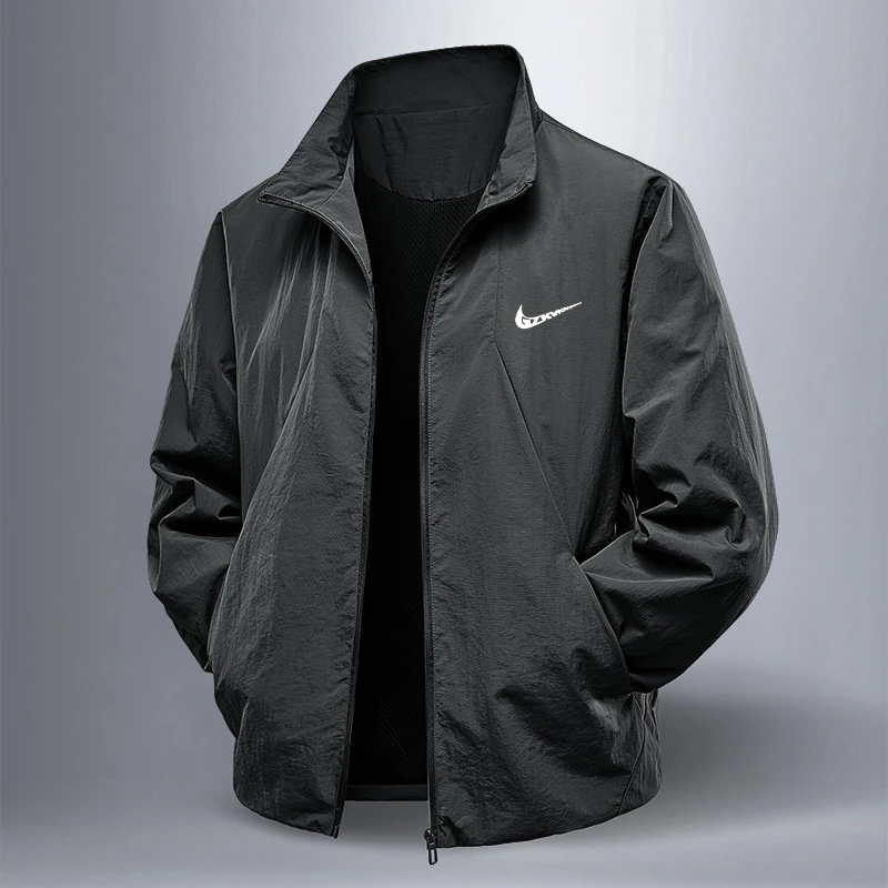 【一折专区】休闲夹克外套立领简约百搭春秋装大尺码