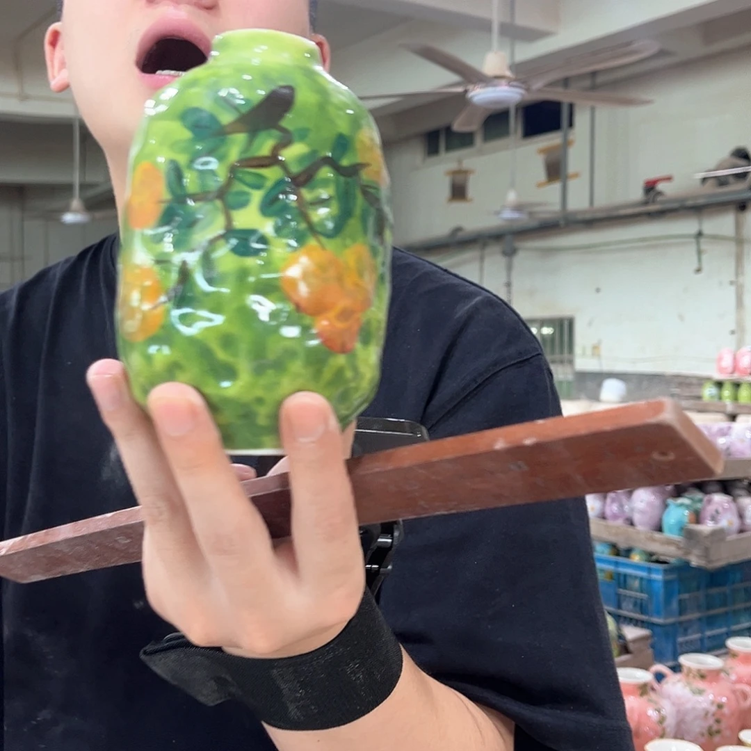 陶瓷手工手绘到手一个25-232