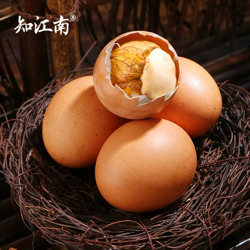 【知江南40枚】13天活珠子五香香辣味真空营养钢化鸡胚蛋