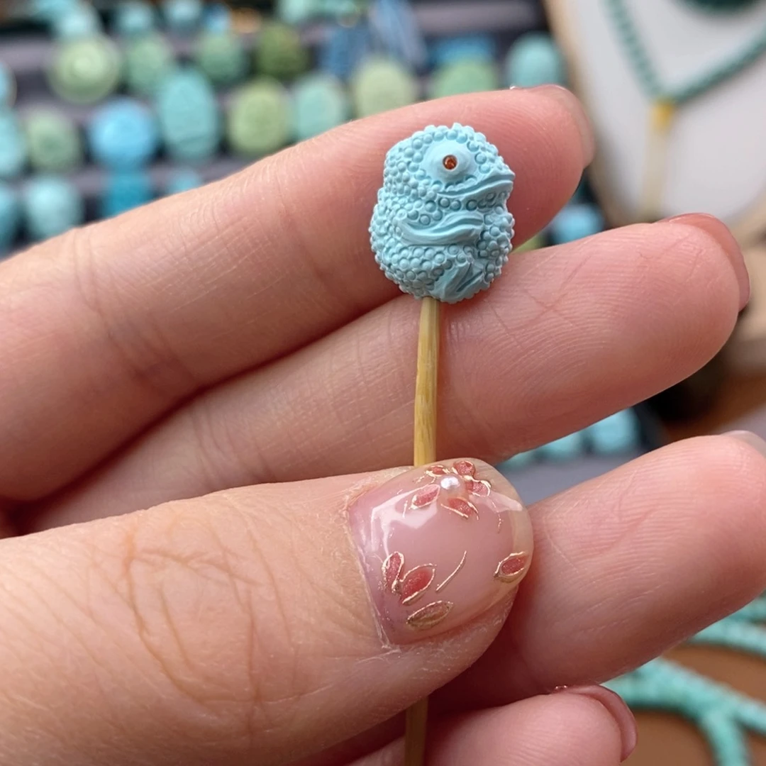 绿松石珠宝奇石未镶嵌