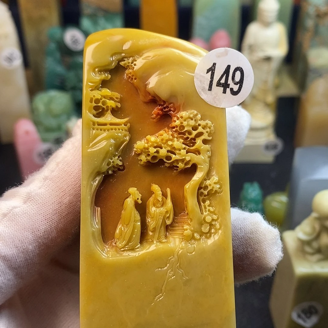 寿山石篆刻艺术艺术作品欣赏