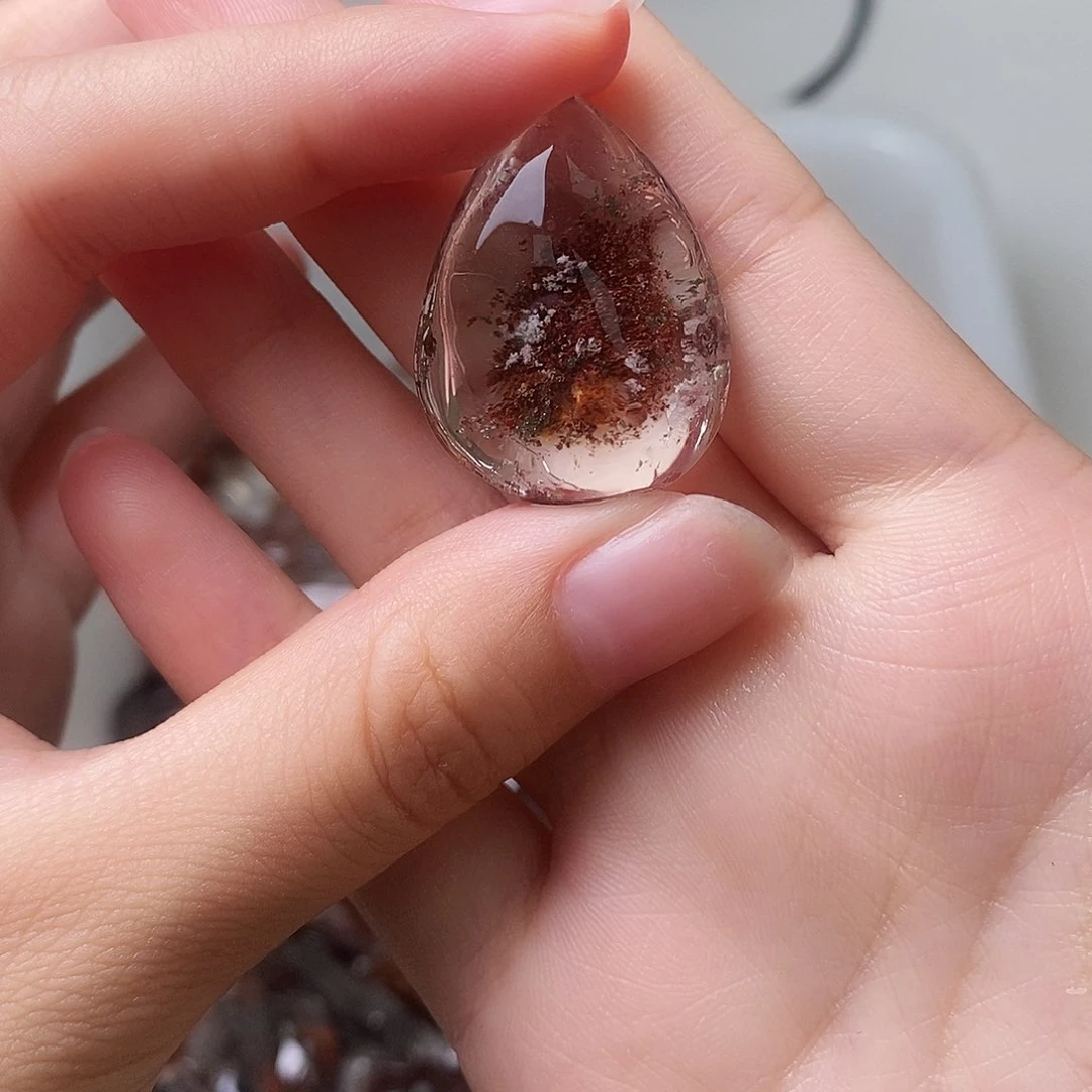 南***栀银S925镶嵌颈饰水晶